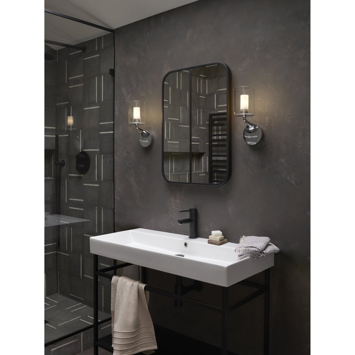 Astro 1453001 Elena Bathroom Wall Light Polished Chrome (S)