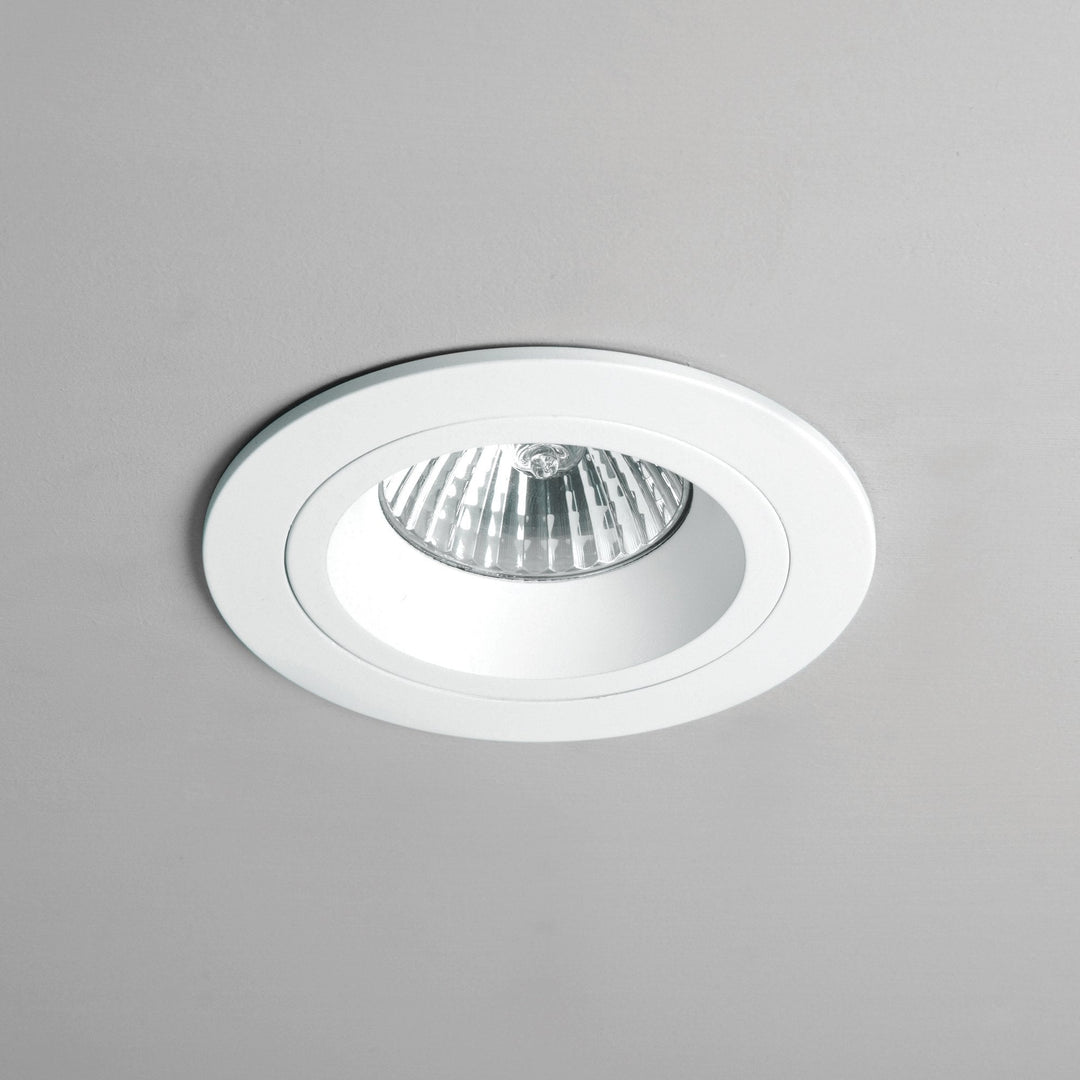 Astro 1240024 Taro Round Fire-Rated Downlight/Recessed Spot Light Matt White (S)