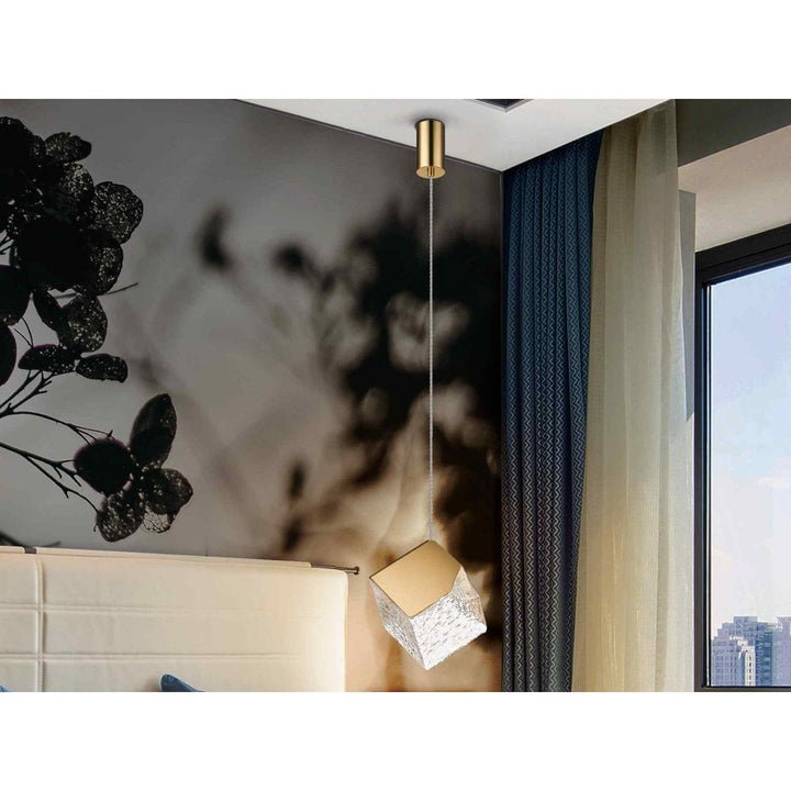 Schuller 720137 Priscila 1 Light Pendant Gold (S)
