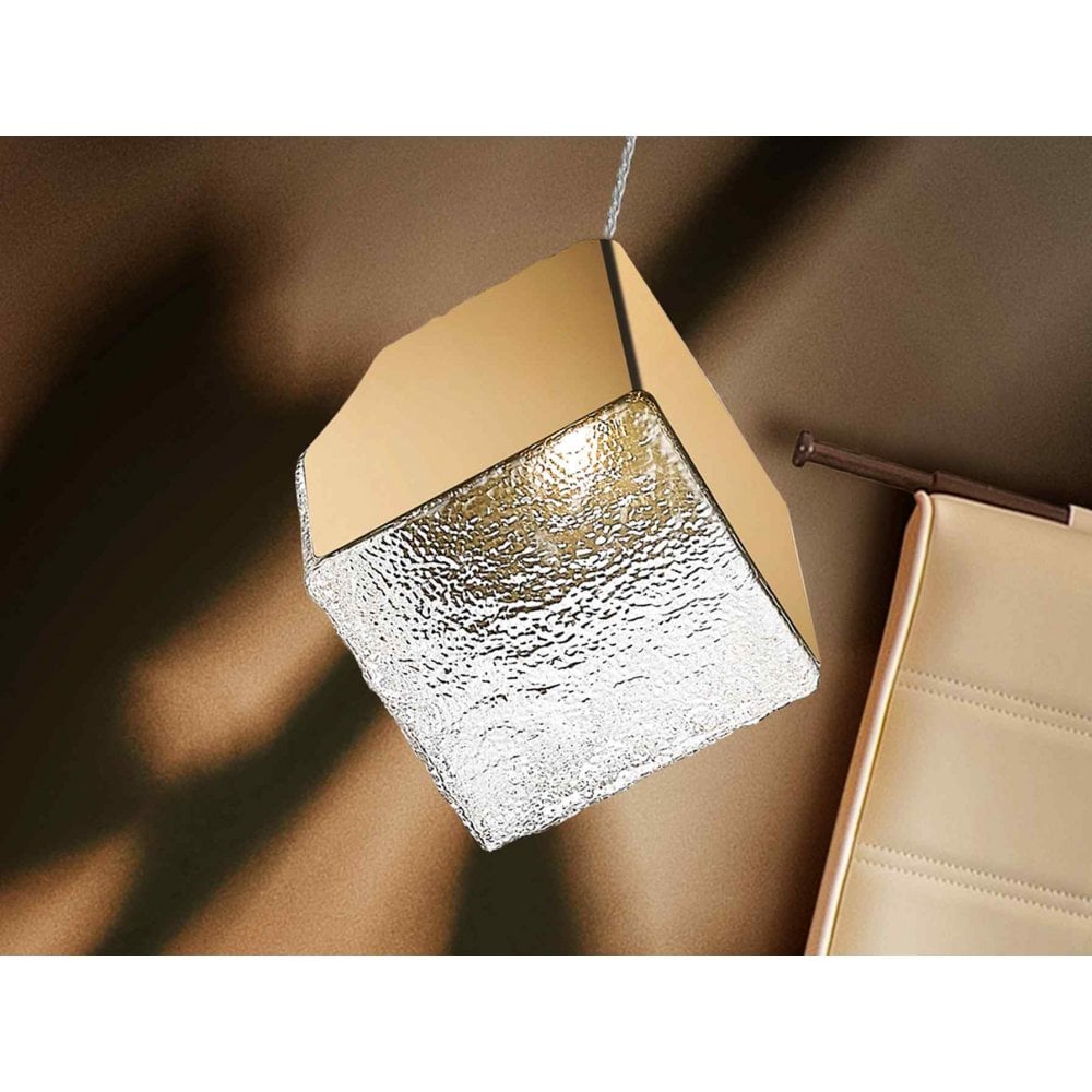 Schuller 720137 Priscila 1 Light Pendant Gold (S)