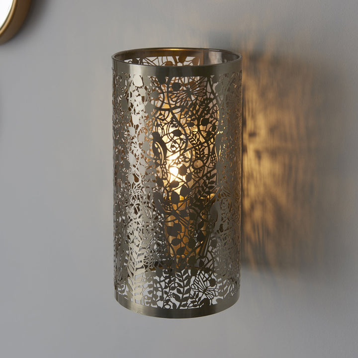 Endon 70105 Secret Garden Indoor Wall Light Metal (S)