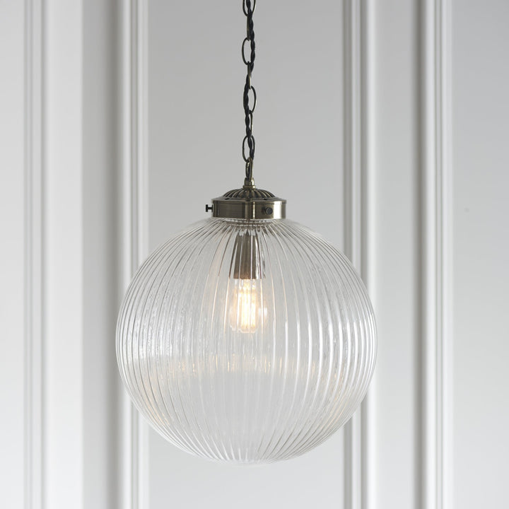 Endon 71124 Brydon Indoor Pendant Light Single (S)