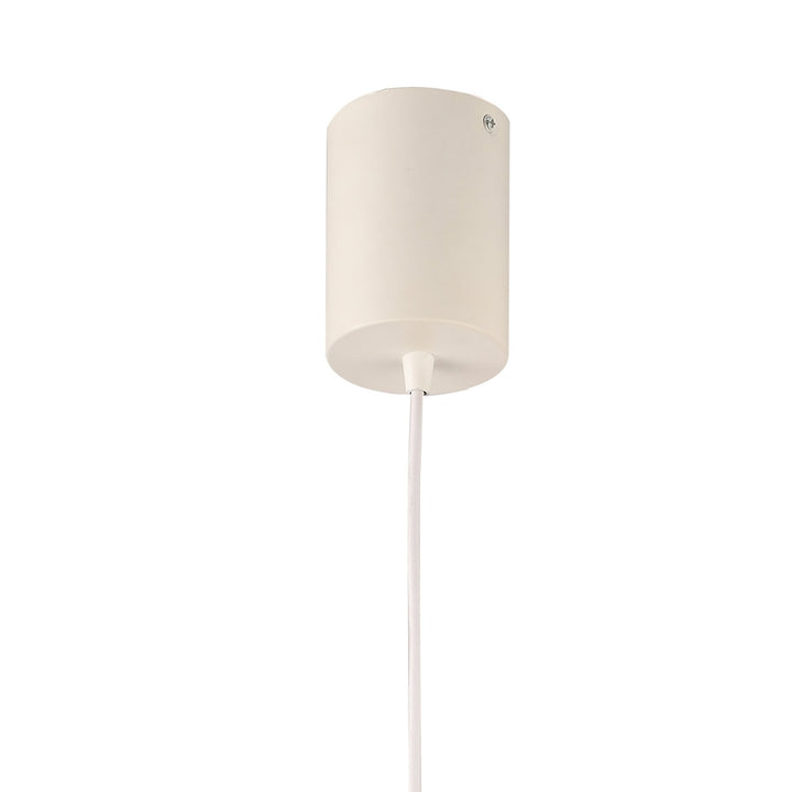 Mantra M5623 Aruba Pendant Small 9.5cm Round 1 x E27 Matt White (S)