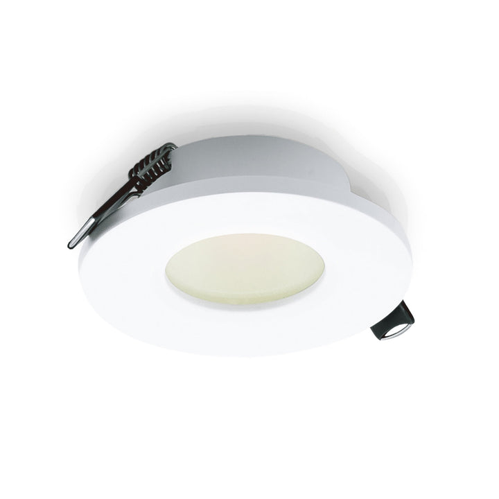 Mantra M6405 Atlantis Recessed Downlight 8.3cm Round White (S)