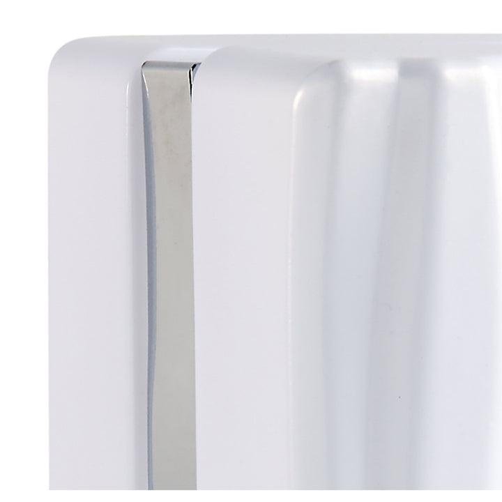 Mantra M5046 Arena Bathroom Table Lamp 8W LED White IP20 Polished Chrome/White Acrylic (S)