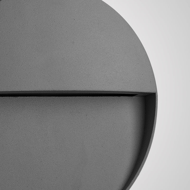 Mantra M7013 Baker Outdoor Wall Lamp Small Round 3W LED Anthracite (S)