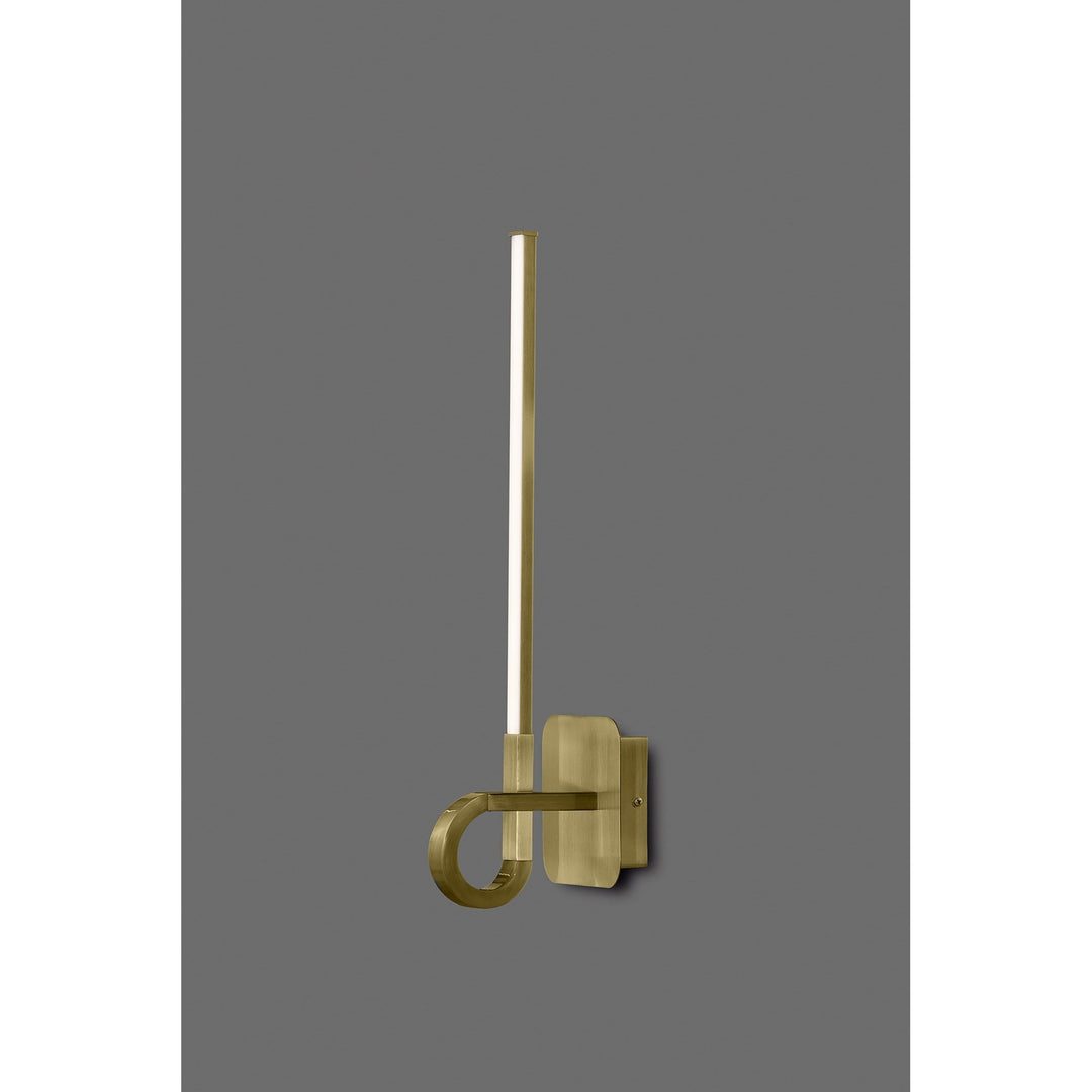Mantra M6138 Cinto Wall Lamp 48cm 6W LED Antique Brass (S)