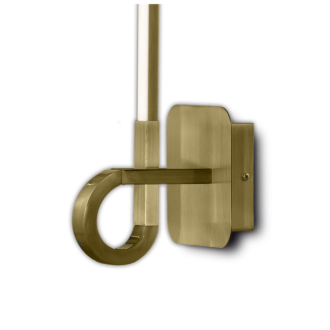 Mantra M6138 Cinto Wall Lamp 48cm 6W LED Antique Brass (S)