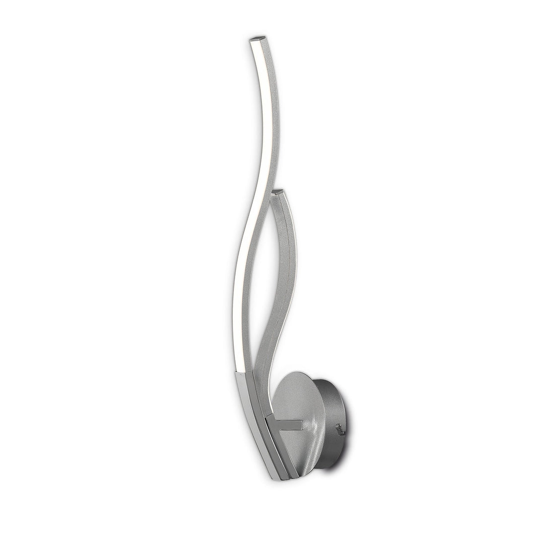 Mantra M6107 Corinto Wall Light 12W LED Silver Chrome (S)