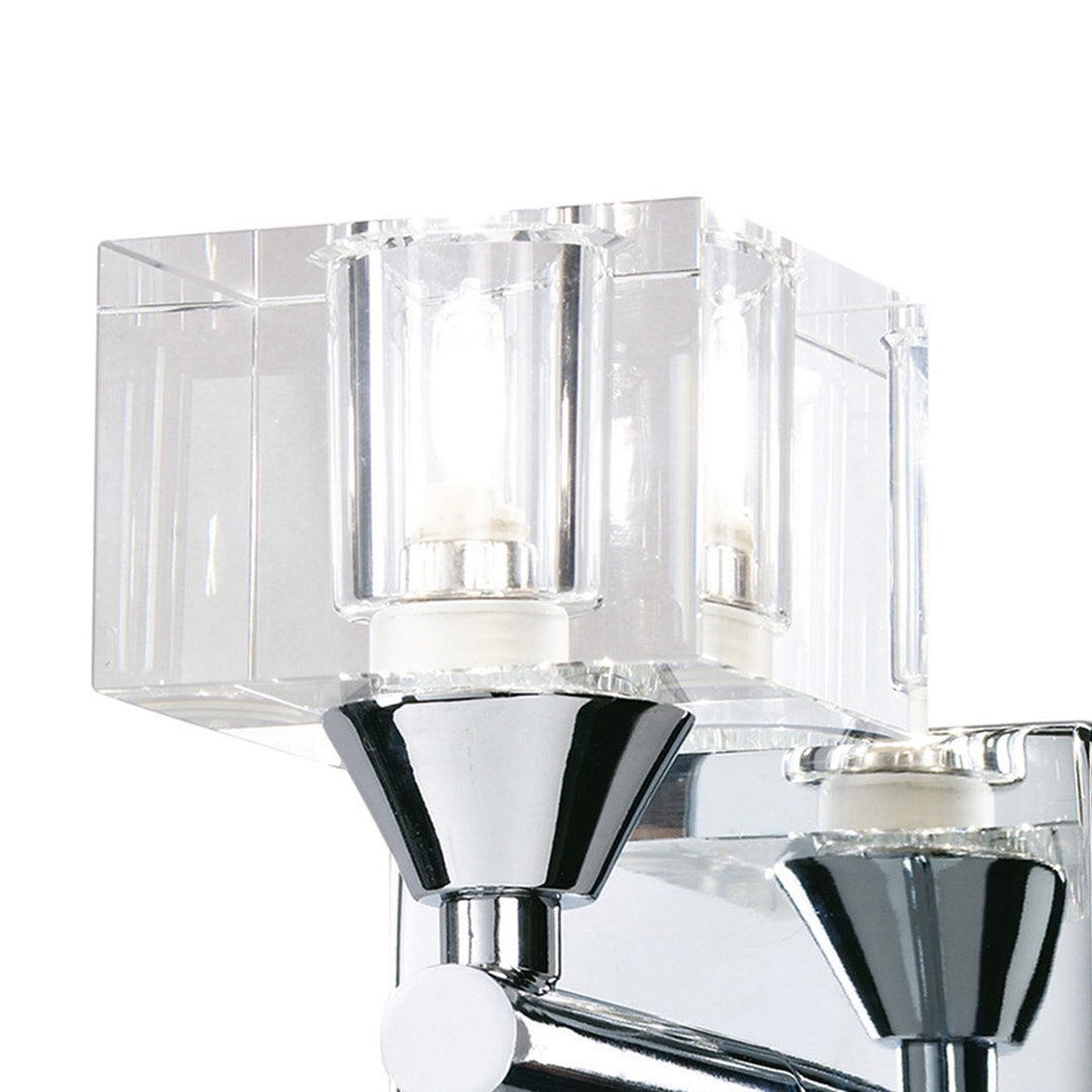 Mantra M2363 Cuadrax Wall Lamp 1 Light G9 Polished Chrome (S)