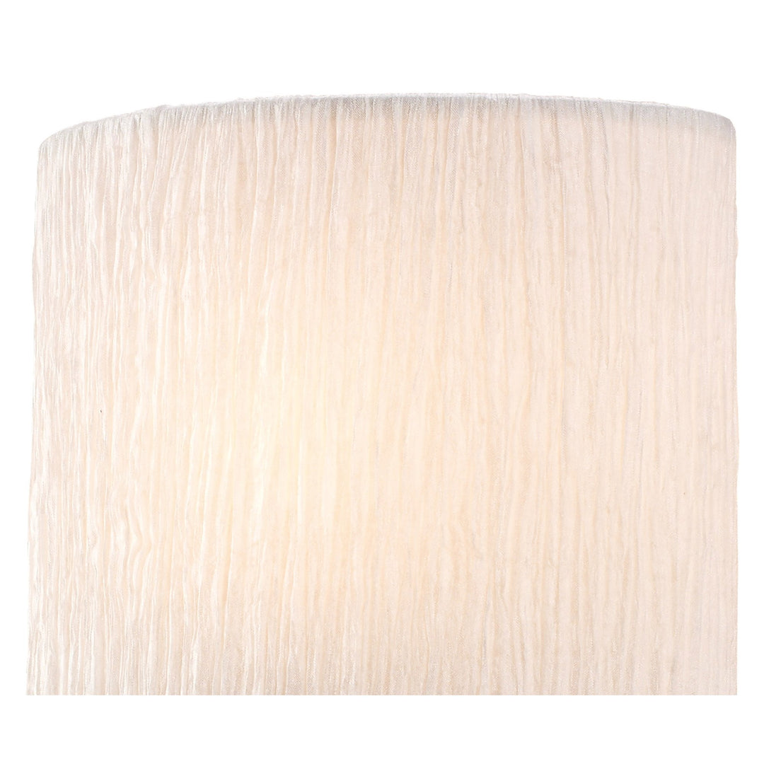 Mantra M1154 Eve Wall Lamp 1 Light E27 Anthracite White Oval Shade (S)