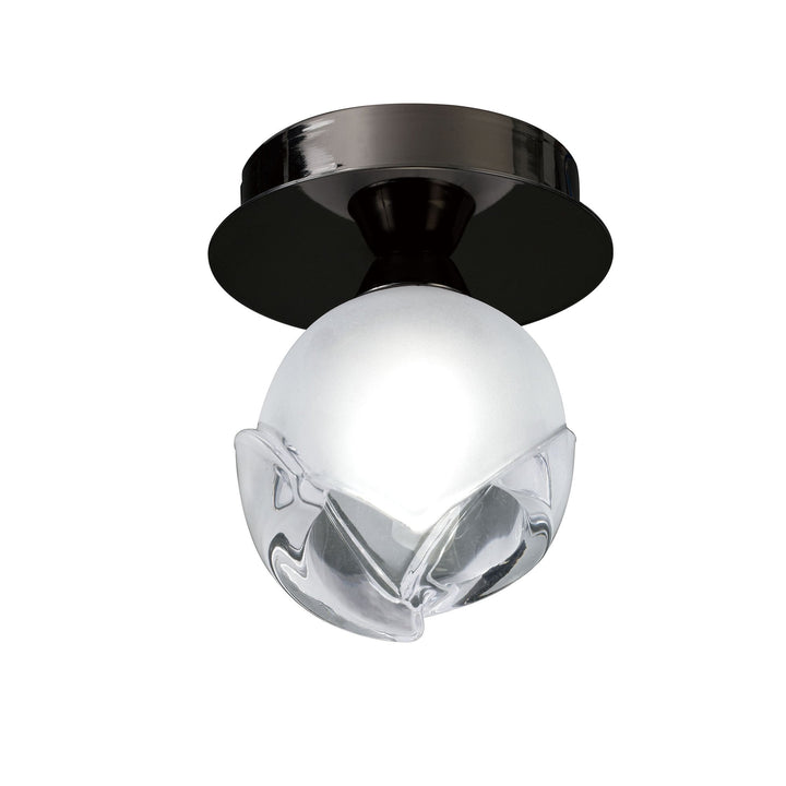 Mantra M0812BC Fragma Ceiling 1 Light G9 Black Chrome (S)