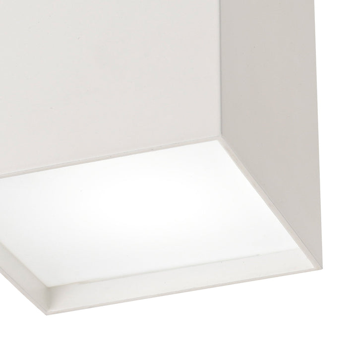 Mantra M5633 Kailua Flush Square 1 x GU10 White (S)