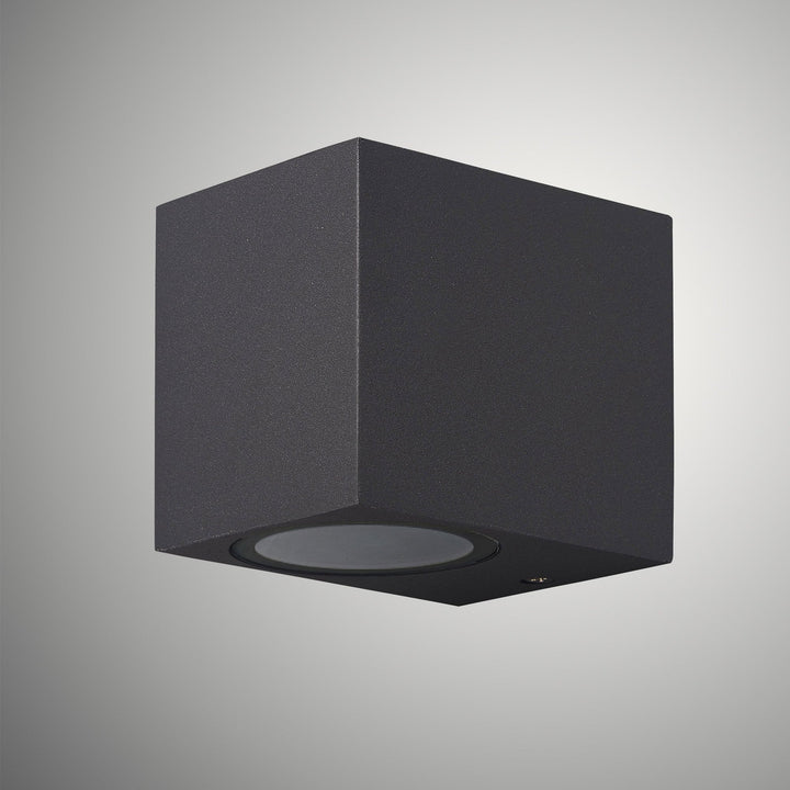 Mantra M6516 Kandanchu Outdoor Square Wall Lamp 1 Light Anthracite (S)