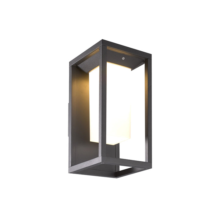 Mantra M7086 Meribel Outdoor Solar/Sensor Wall Lamp 2.2W LED Graphite (S)