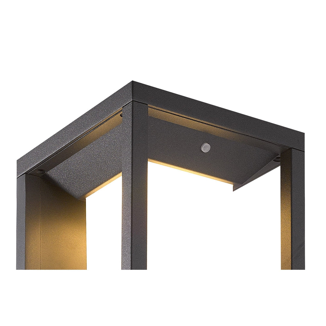 Mantra M7086 Meribel Outdoor Solar/Sensor Wall Lamp 2.2W LED Graphite (S)