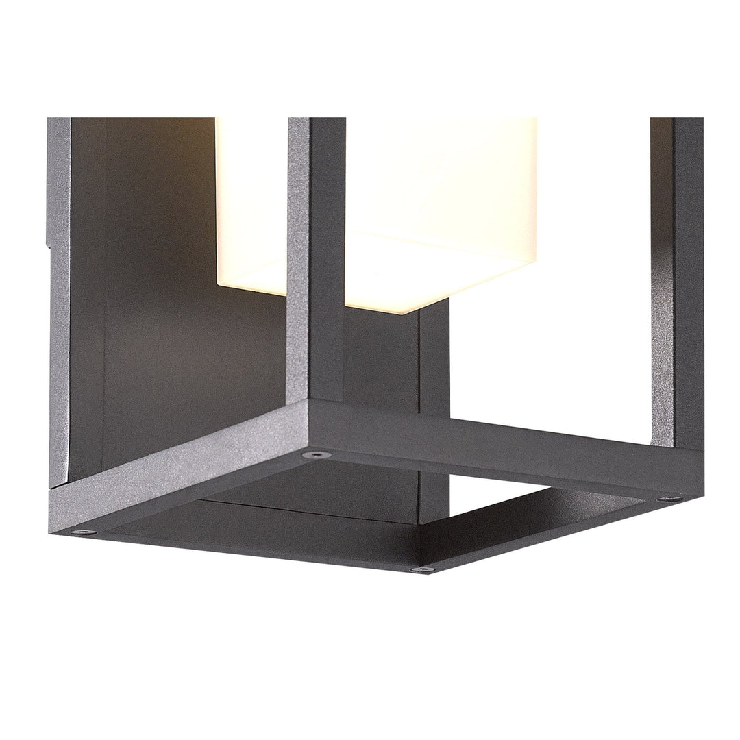 Mantra M7086 Meribel Outdoor Solar/Sensor Wall Lamp 2.2W LED Graphite (S)