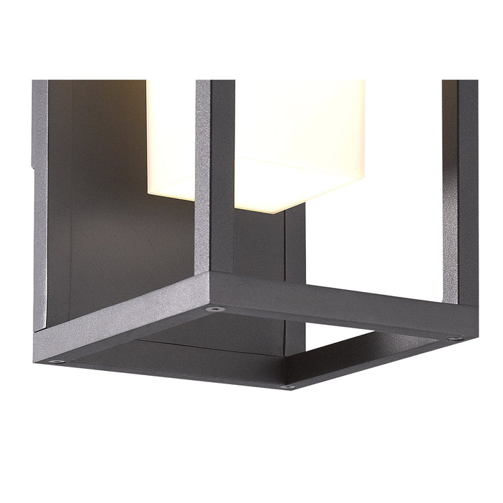 Mantra M7086 Meribel Outdoor Solar/Sensor Wall Lamp 2.2W LED Graphite (S)