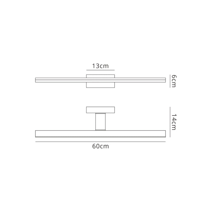 Mantra M6761 Morne Bathroom Wall Light 16W LED Chrome (S)