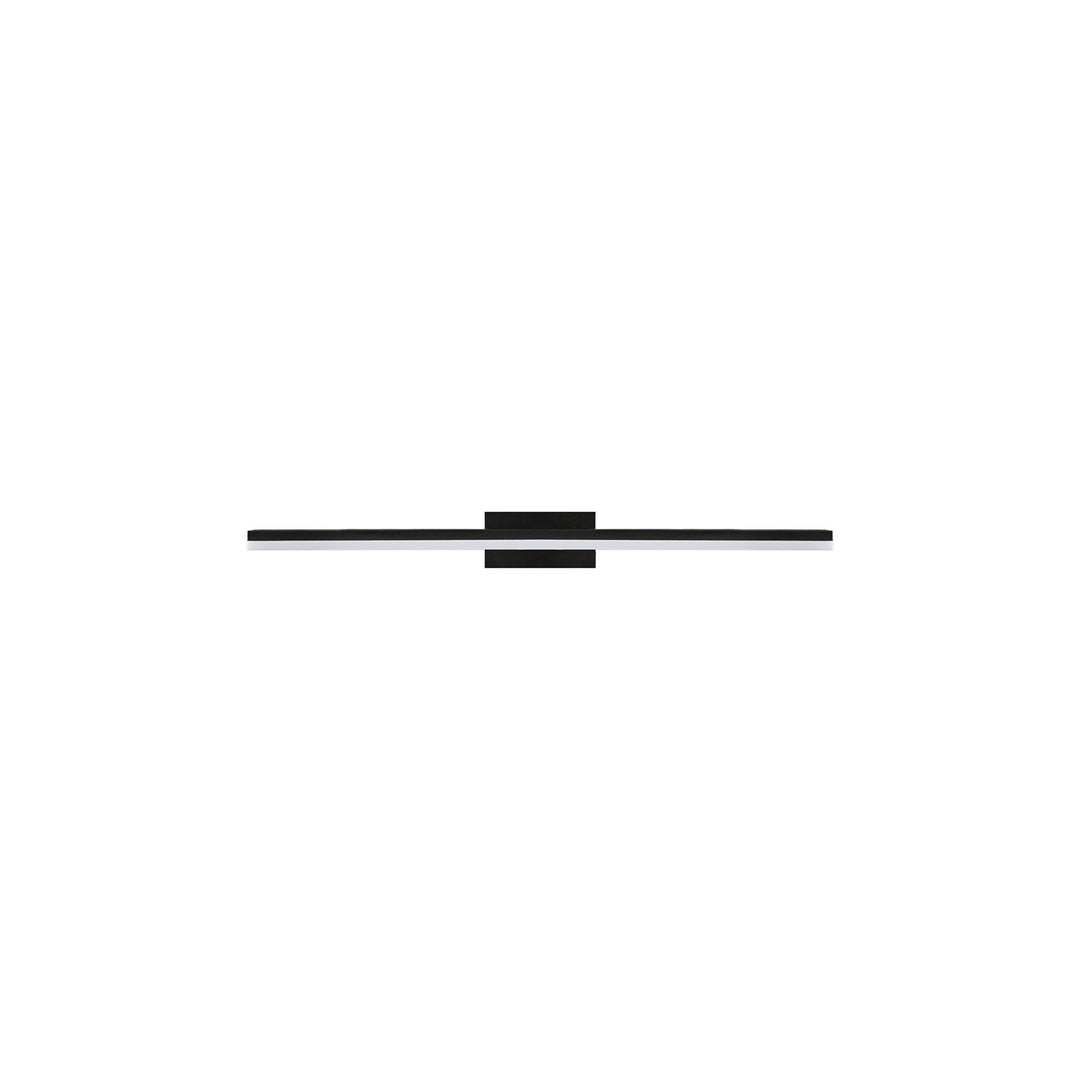 Mantra M7482 Morne Bathroom Wall Light 12W LED Black (S)