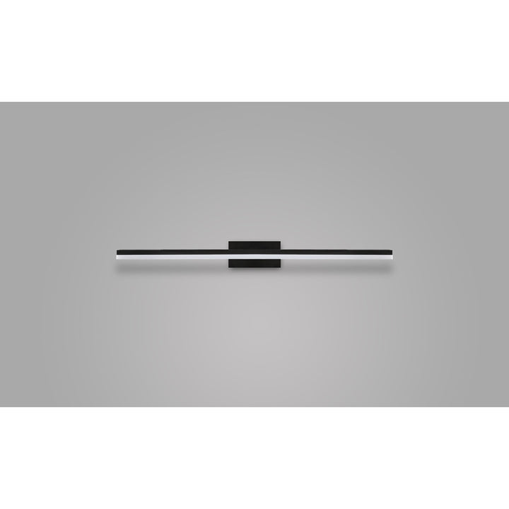 Mantra M7482 Morne Bathroom Wall Light 12W LED Black (S)