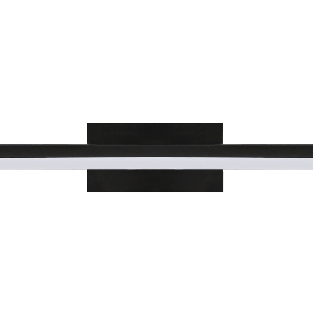 Mantra M7482 Morne Bathroom Wall Light 12W LED Black (S)