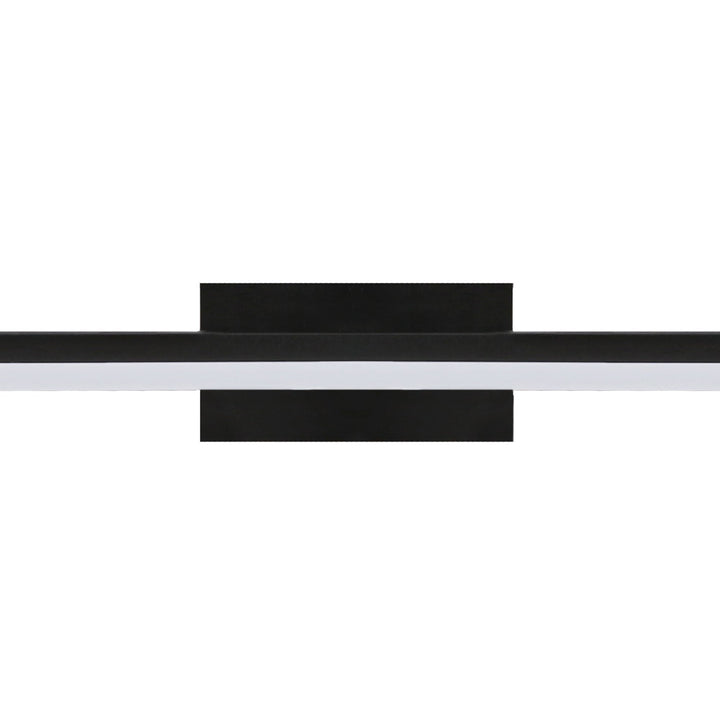 Mantra M7482 Morne Bathroom Wall Light 12W LED Black (S)