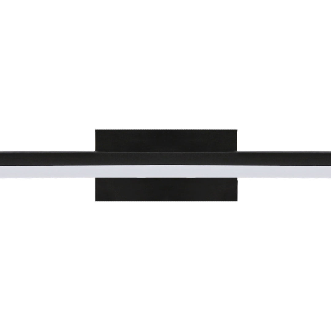 Mantra M7484 Morne Bathroom Wall Light 20W LED Black (S)
