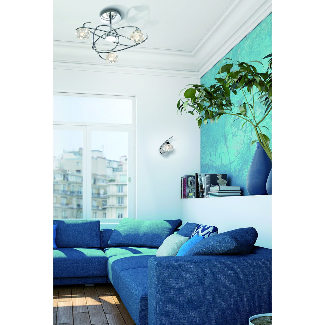 Mantra M3944 Maremagnum Ceiling 3 Light G9 Polished Chrome (S)