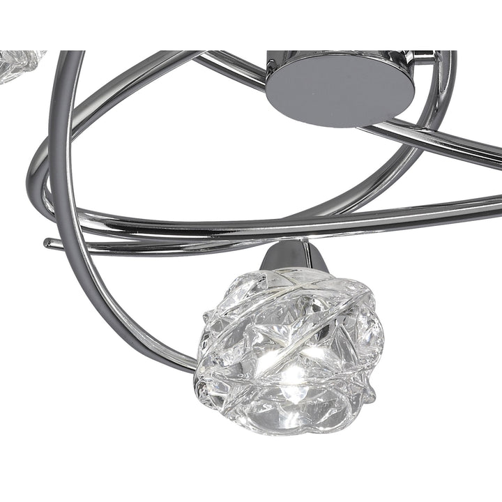 Mantra M3944 Maremagnum Ceiling 3 Light G9 Polished Chrome (S)