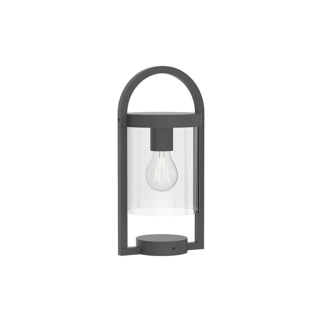 Mantra M6550 Maya Outdoor Pedestal Lamp 1 Light Anthracite (S)