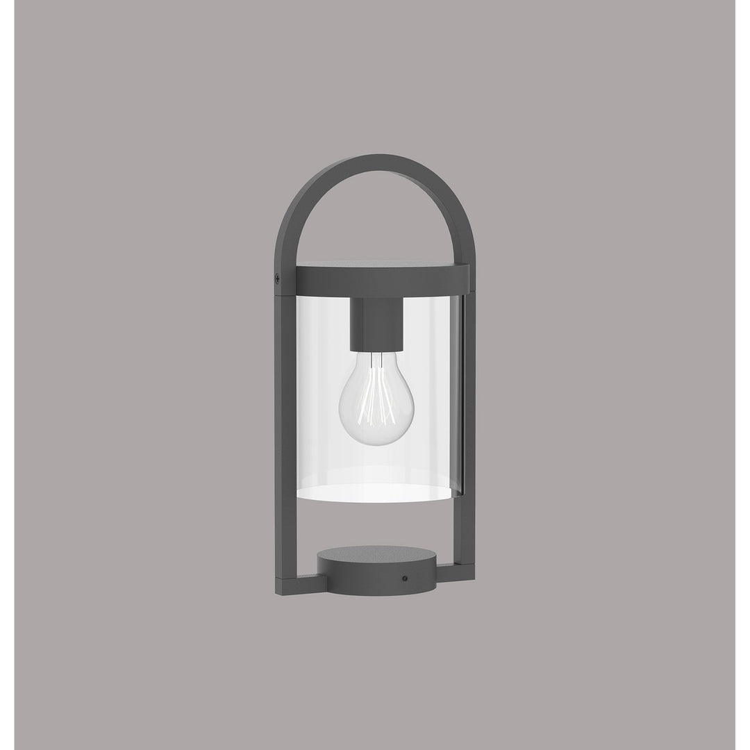 Mantra M6550 Maya Outdoor Pedestal Lamp 1 Light Anthracite (S)