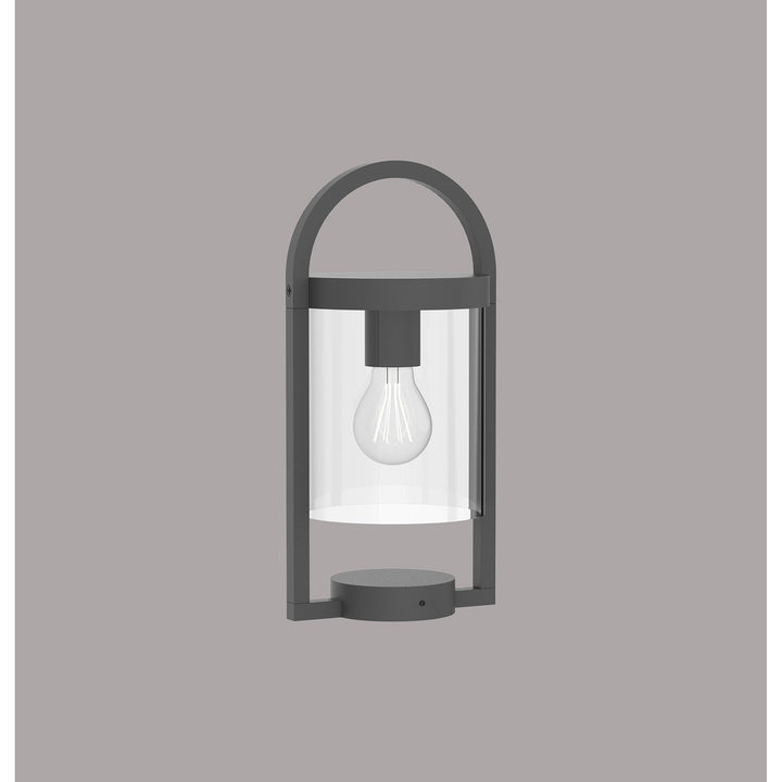 Mantra M6550 Maya Outdoor Pedestal Lamp 1 Light Anthracite (S)