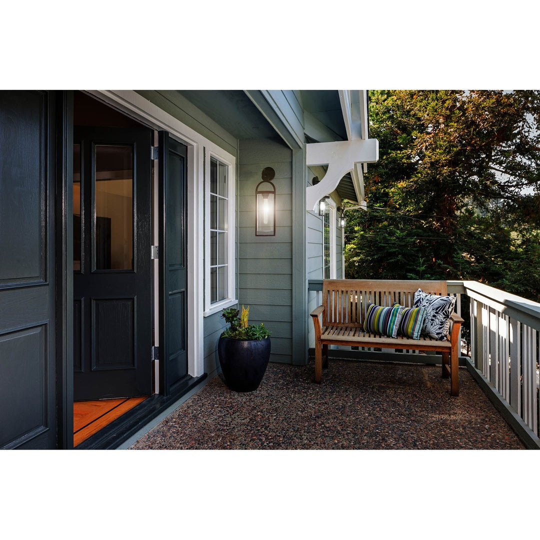 Mantra M6550 Maya Outdoor Pedestal Lamp 1 Light Anthracite (S)