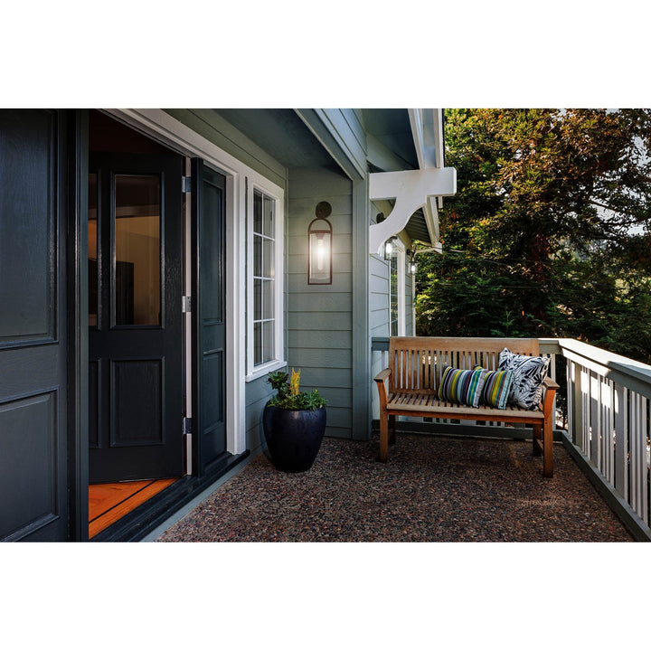 Mantra M6550 Maya Outdoor Pedestal Lamp 1 Light Anthracite (S)