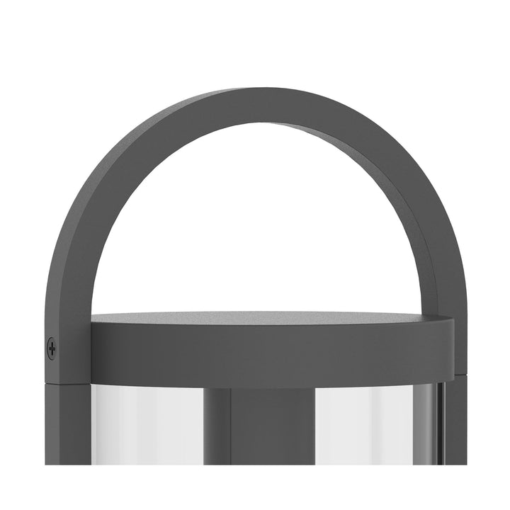 Mantra M6550 Maya Outdoor Pedestal Lamp 1 Light Anthracite (S)