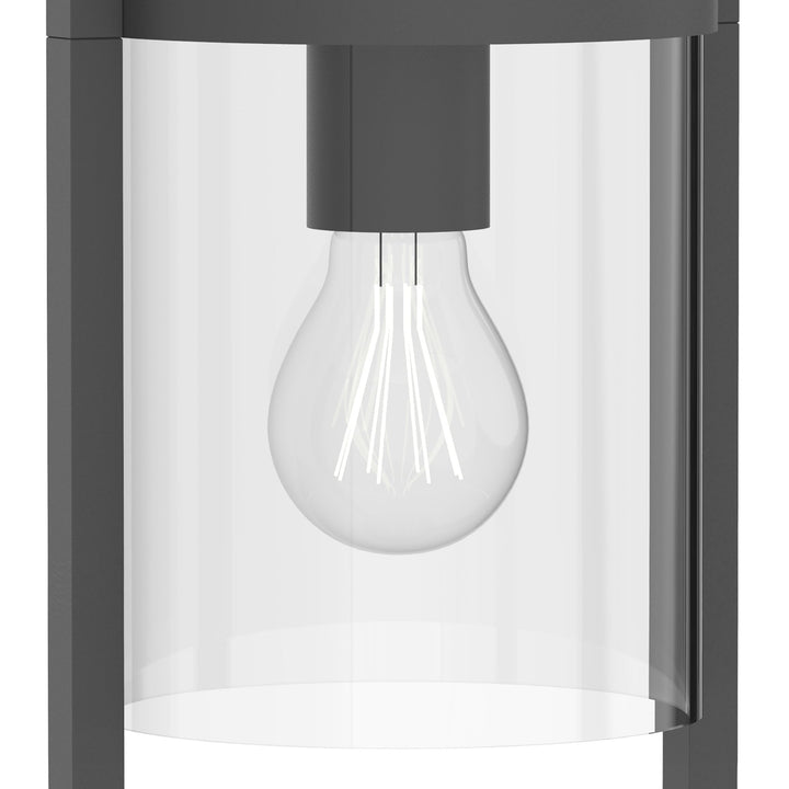 Mantra M6550 Maya Outdoor Pedestal Lamp 1 Light Anthracite (S)