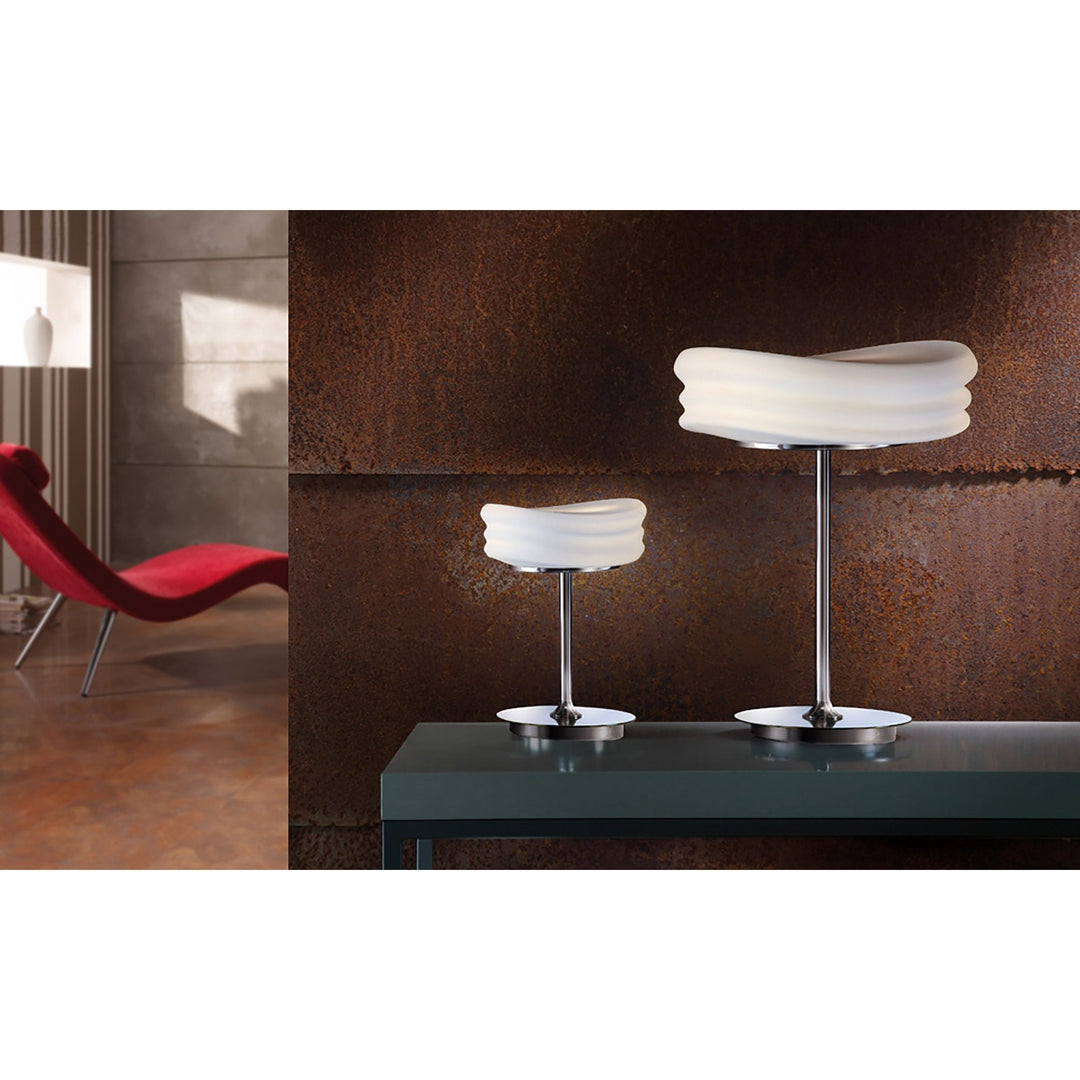 Mantra M3625 Mediterraneo Ceiling / Wall 2 Light GU10 Small Frosted White Glass (S)