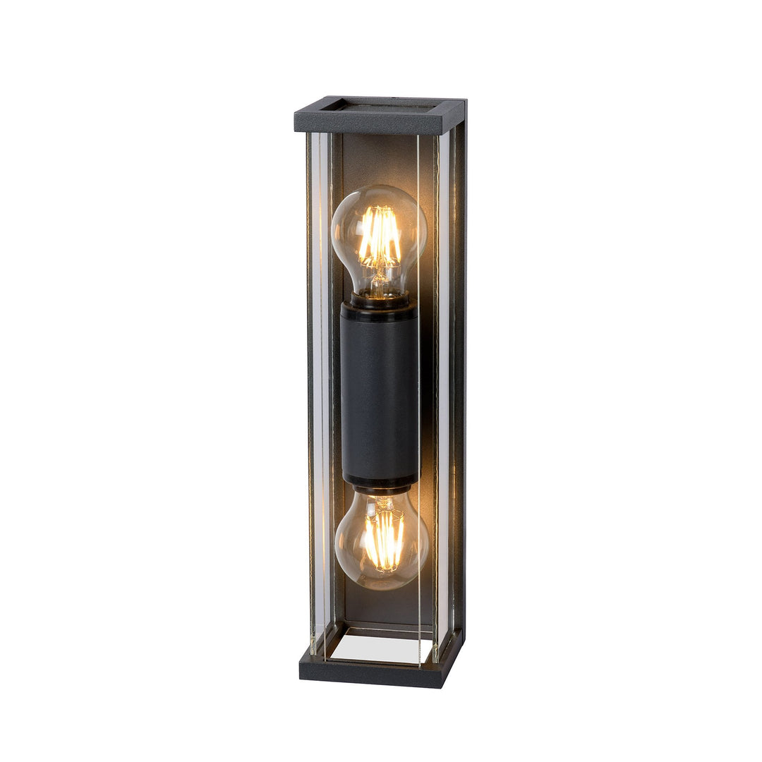 Mantra M6493 Meribel Outdoor Wall Lamp 2 x E27 Graphite (S)