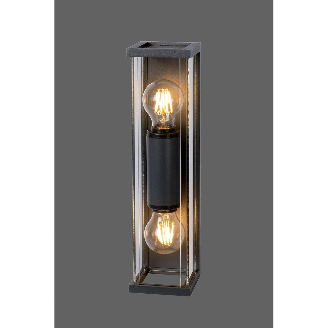 Mantra M6493 Meribel Outdoor Wall Lamp 2 x E27 Graphite (S)