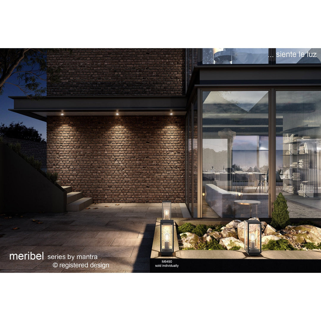 Mantra M6493 Meribel Outdoor Wall Lamp 2 x E27 Graphite (S)