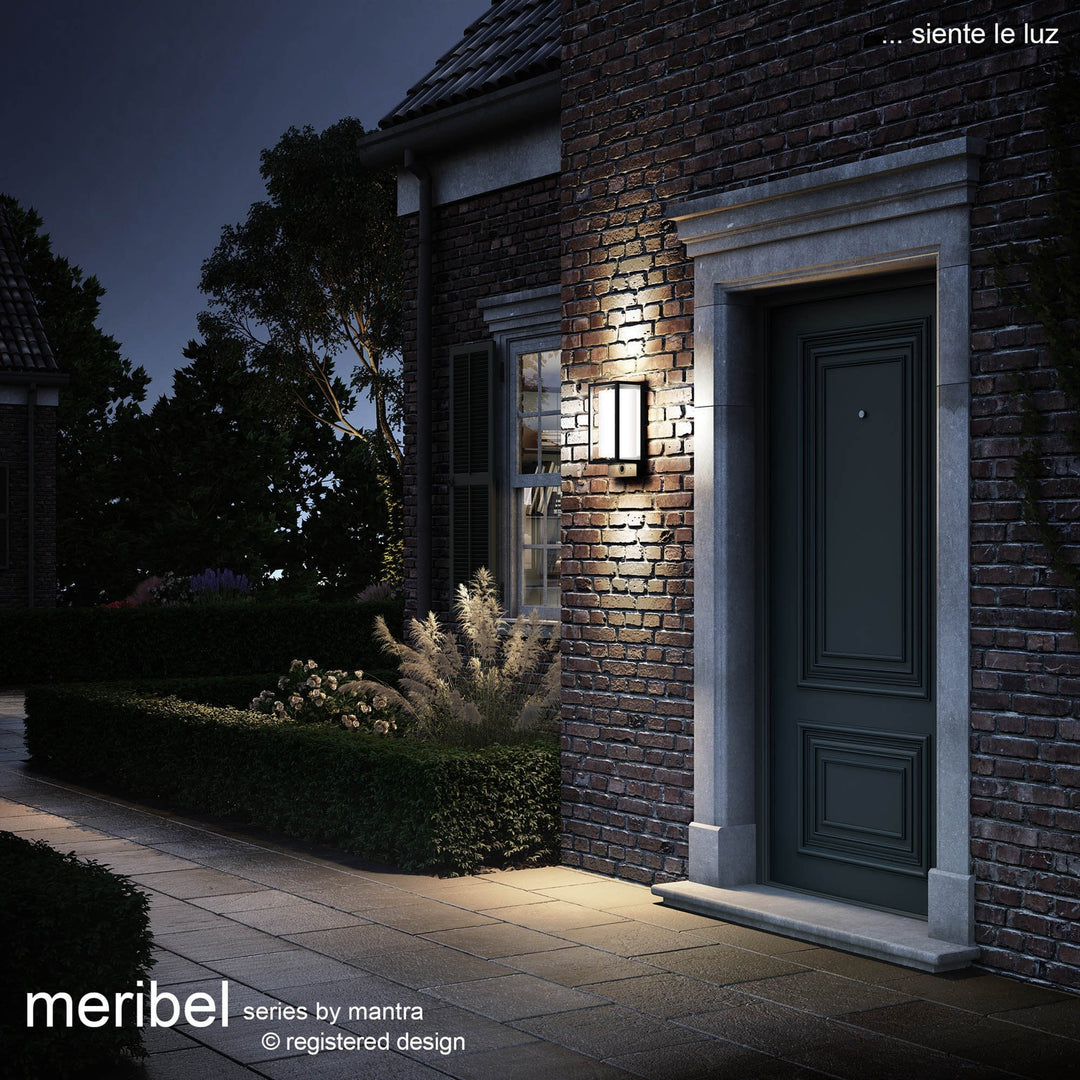 Mantra M6493 Meribel Outdoor Wall Lamp 2 x E27 Graphite (S)
