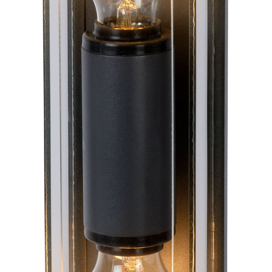 Mantra M6493 Meribel Outdoor Wall Lamp 2 x E27 Graphite (S)