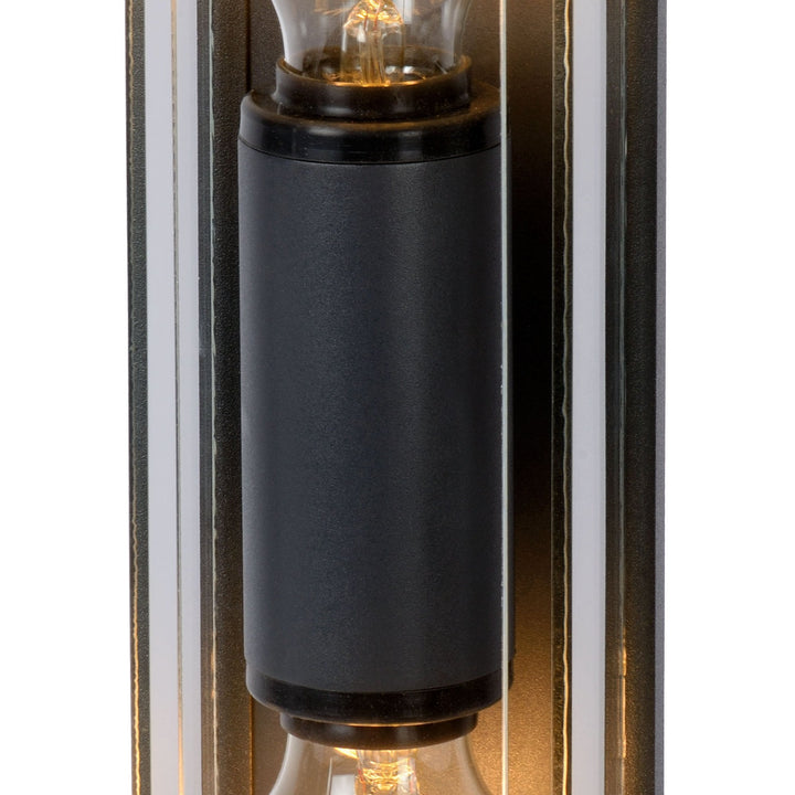 Mantra M6493 Meribel Outdoor Wall Lamp 2 x E27 Graphite (S)