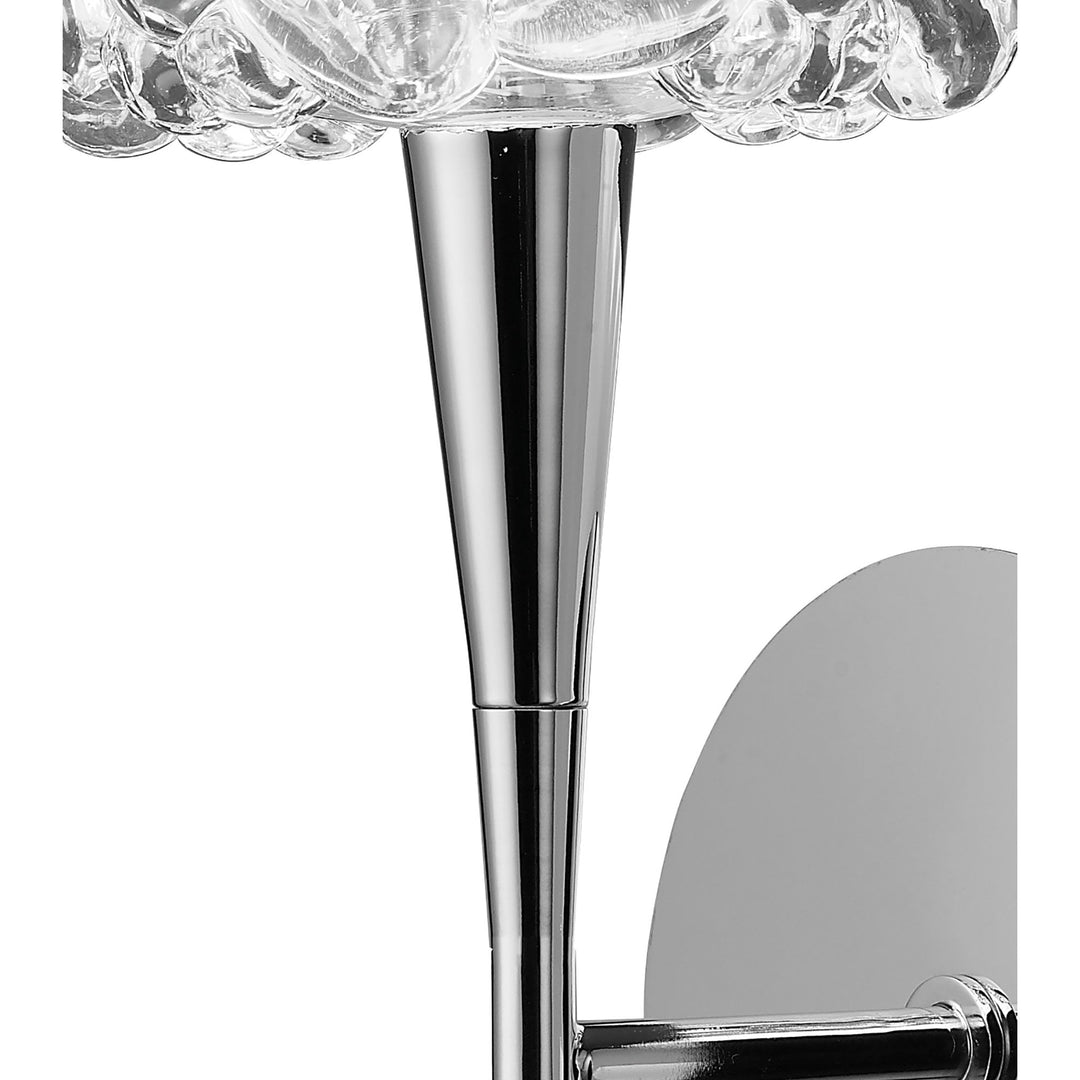 Mantra M3927/S O2 Wall Lamp Switched 1 Light G9 Polished Chrome (S)