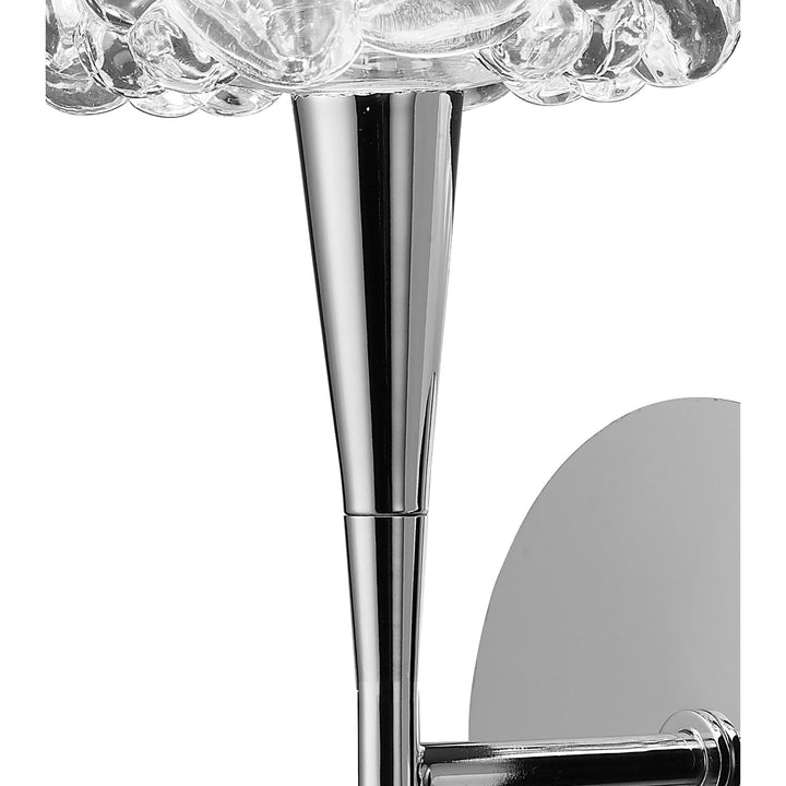 Mantra M3927/S O2 Wall Lamp Switched 1 Light G9 Polished Chrome (S)