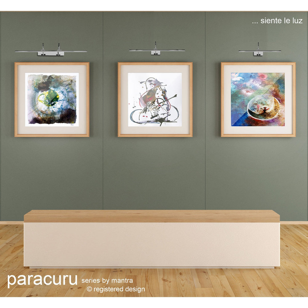 Mantra M6380 Paracuru Wall Lamp/Picture Light 8W Polished Chrome (S)