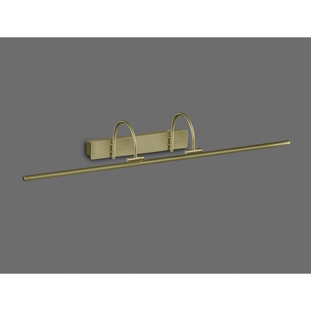 Mantra M6385 Paracuru LED Wall Lamp/Picture Light 18W Antique Brass (S)