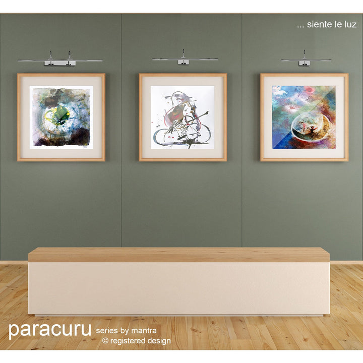 Mantra M6385 Paracuru LED Wall Lamp/Picture Light 18W Antique Brass (S)