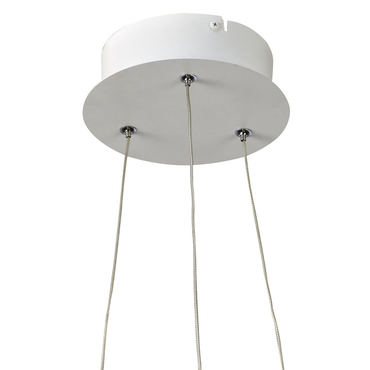 Mantra M5993 Infinity Blanco Pendant 30W LED White/White Acrylic (S)